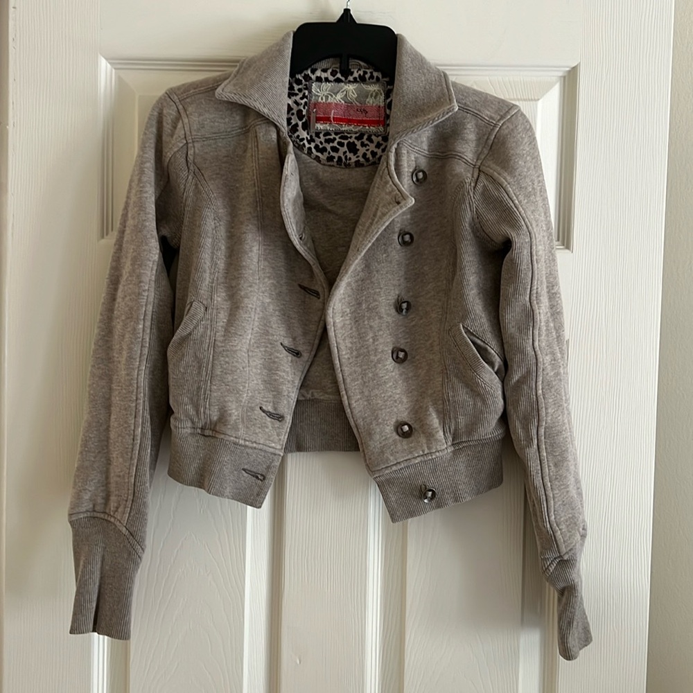 Free People sweater jacket